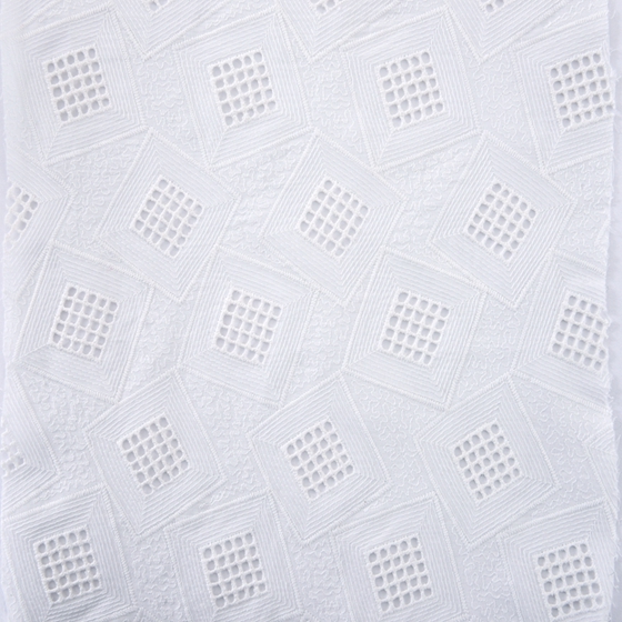 Embroidery Cotton Dress Lace Fabric Embroidery