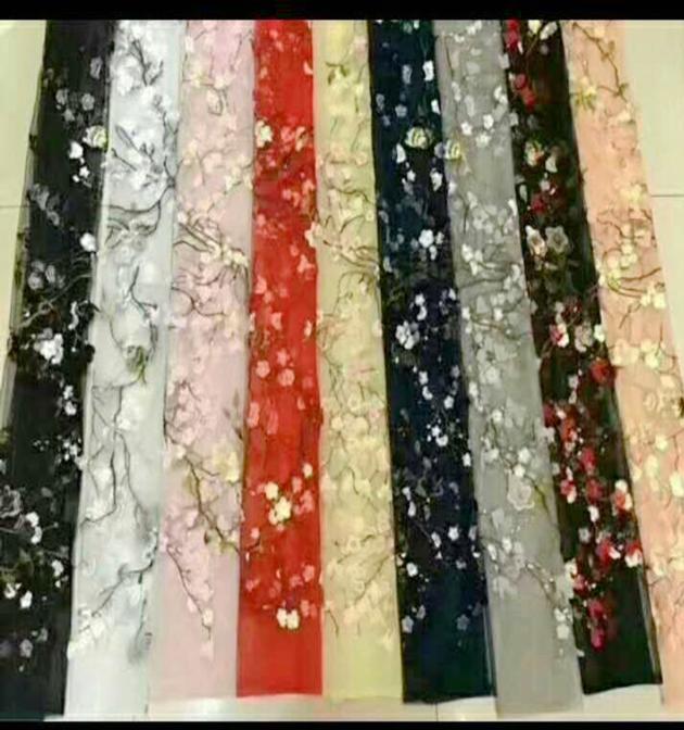Corded Lace Applique 3d Border Rhinestone