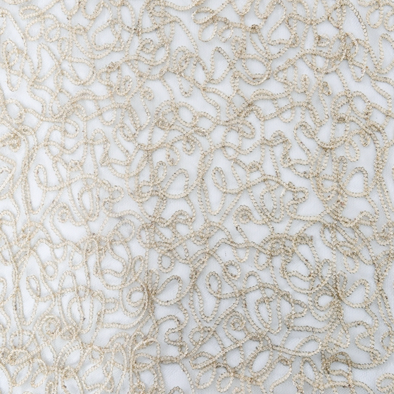 African Embroidery Gold Mesh Lace New