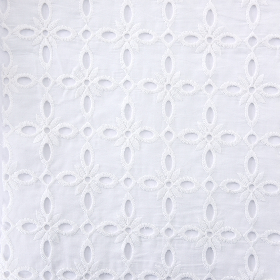Bridal Lace Designs Cotton Fabric Embroidery