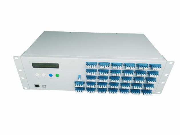 1X128 rack-mounted optic switch