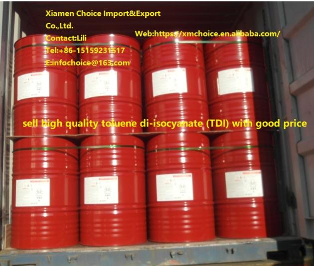 Polyurethane PU Foam Chemical Toluene Diisocynate (TDI) T80/20 for Foam Mattress Raw Material 