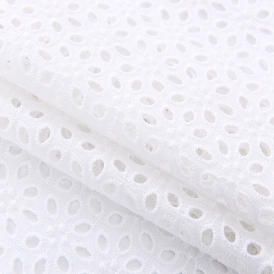 cotton lace fabric by the yard voile embroidery fabric