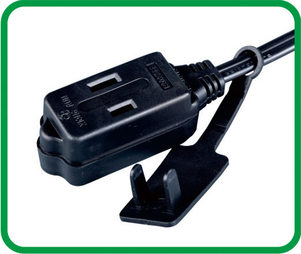 NEMA 1-15R female connector Power cord XR-507B
