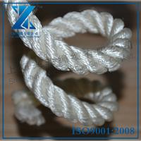 3-strand white nylon rope