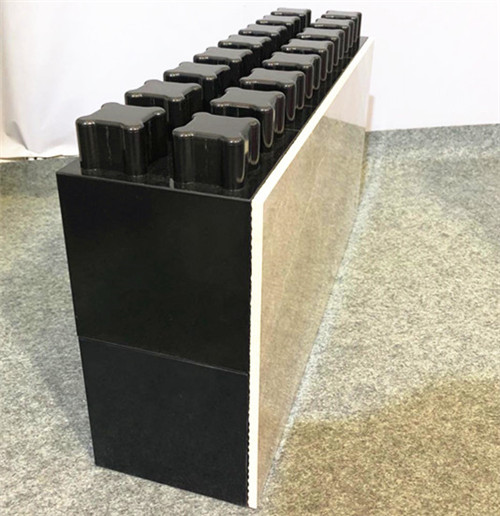 outdoor and indoor light weight rapid construction bricks engineered tile for decorative sound proof