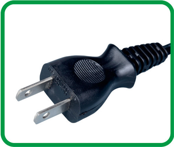 PSE approved 2 pins Japanese plug XR-603A