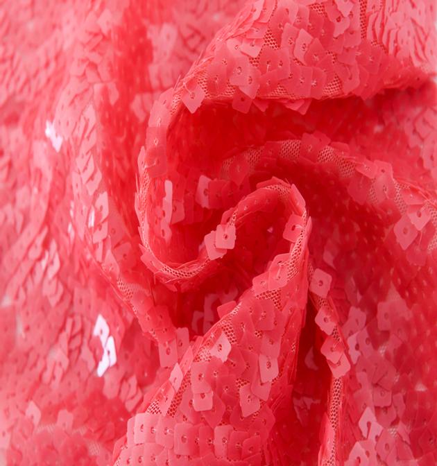 All Over Embroidery Big Mermaid Pink