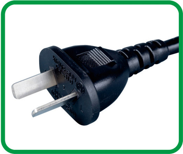 IRAM approved 2 pins Argentina plug XR-610