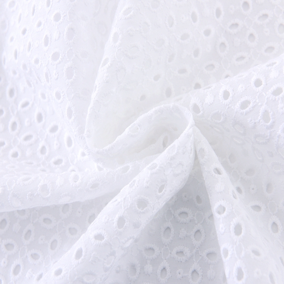 Swiss Embroidery Yellow Pure Cotton Lace