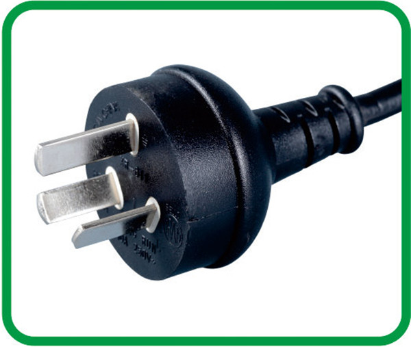 IRAM approved 3 pins Argentina AC plug XR-611