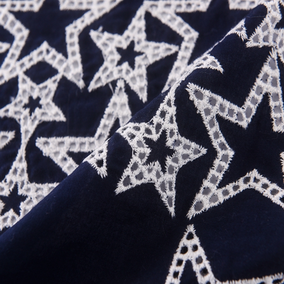 Dubai Fabric Embroidery High Quality Cotton