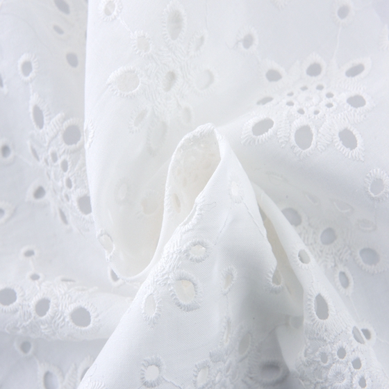 Plain Cotton Border Embroidered Lace Embroidery