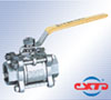 sell three-piece stainless(carbon) steel ball valve