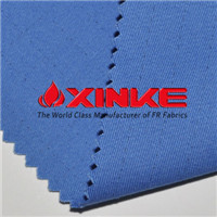  260gsm cvc FR clothing fabric 