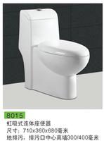 Modern 8015 Ceramic One Piece Toilet