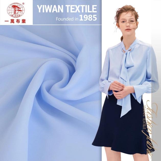 Satin Different kinds of sublimation material fabric for lady blouses