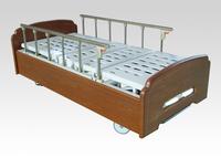  Movable Double Shakes Bed with Wooden Bed Head