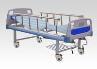  Movable double shakes bed with ABS bed head 