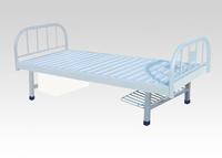 Plastic-sprayed flat bed