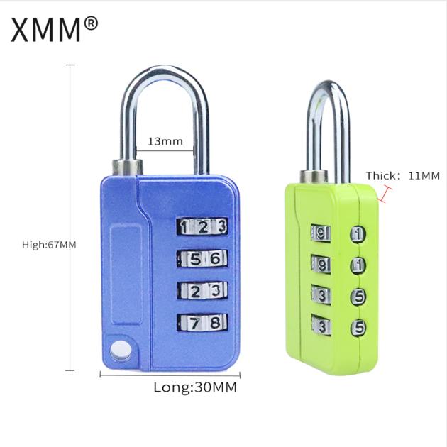 Anti Theft Keyless Padlocks Outdoor For Gym Door XMM-8092