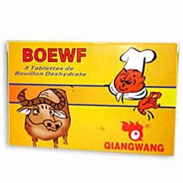 Beef bouillon cube