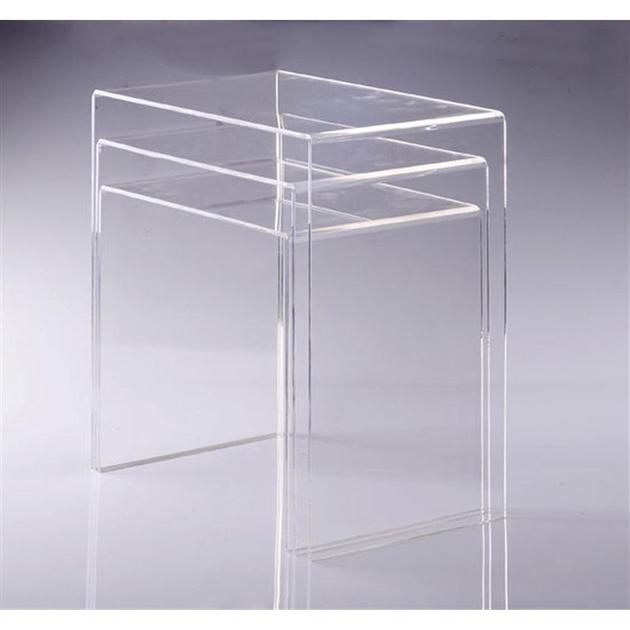 Modern Unique Clear Medium Acrylic Nesting