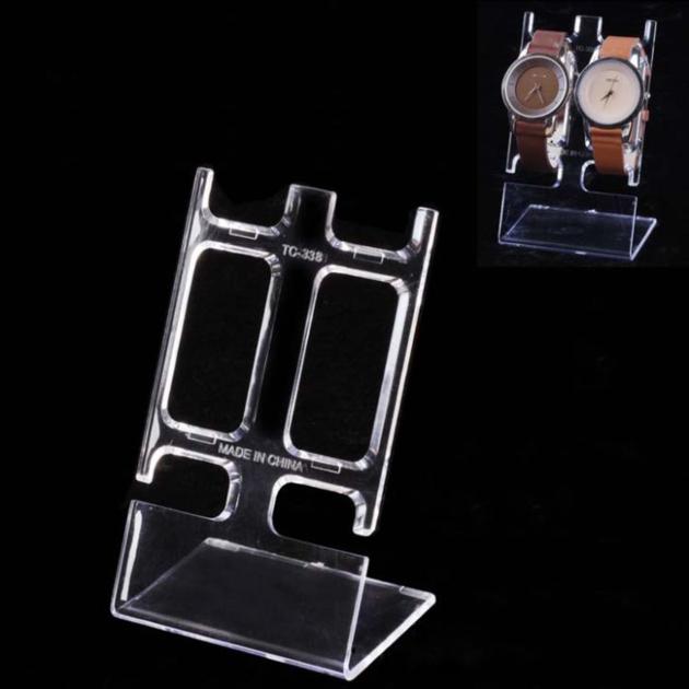 Clear Acrylic Watch Display Stand Rack Shelf For Sale