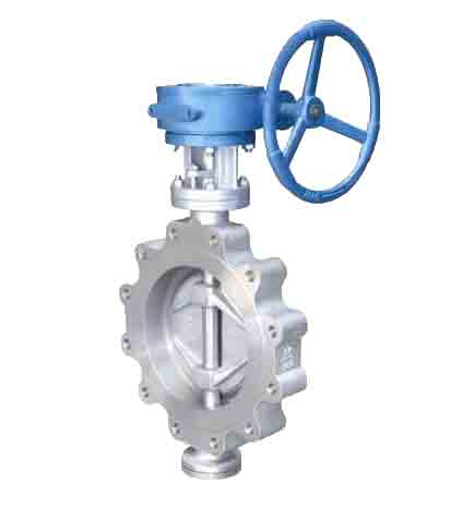 LTD373H API stainless steel Trieccentric butterfly valve wafer or flange type
