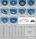 Diamond Squaring & Chamfering Wheels