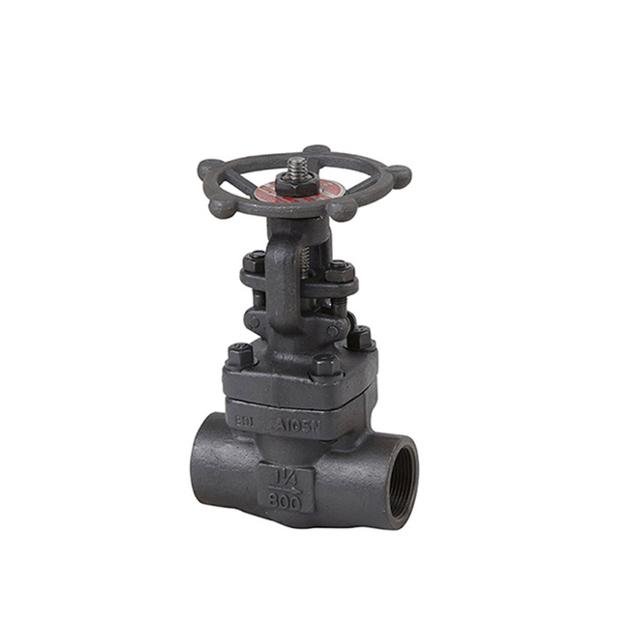 ANSI CL800 11/4" A105N forged inner thread socket welding gate valve