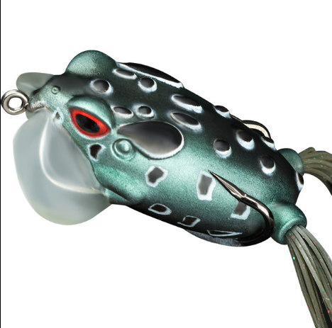 60mm 17g Soft Flog Topwater Artificial Flog Fishing Lure with Blood Hook