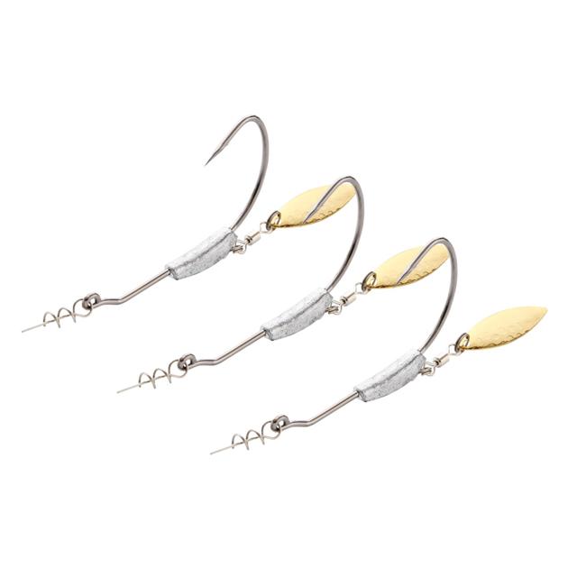 2g 3g 4g 5g 7g 9g Freshwater and Saltwater Jig Head Fishing Hooks with Spoon Metal Blade Fishing Lur