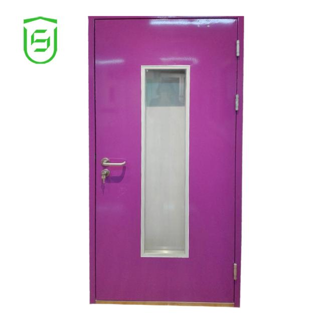 Hospital Sterile Steel Door With Stainless Steel Accessories