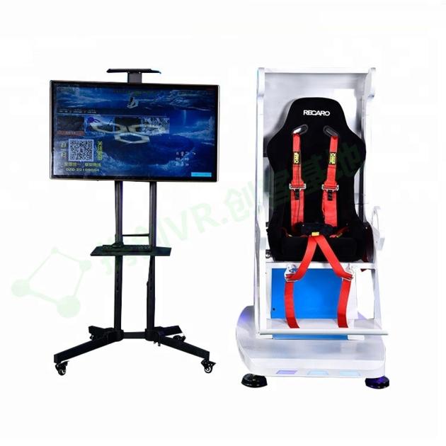 360 Degree VR Flight Simulator Arcade Machine, 9d Virtual Reality Cinema