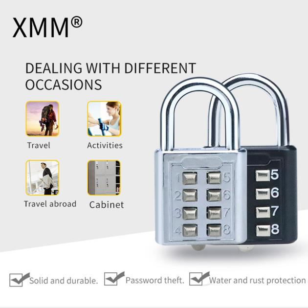 Numbers digits Password combination lock XMM-8030A