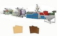 PVC/PVC Wood Plastic sheet production Line