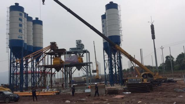 120m3/h Concrete Batching Plant