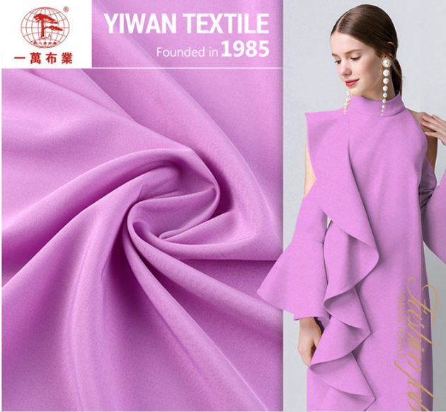 100%polyester chiffon like mesh fashion fabric for 2019 S/S women apparel