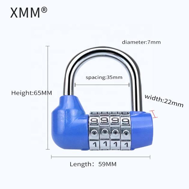Safety Lockers Letters Combination Lock XMM