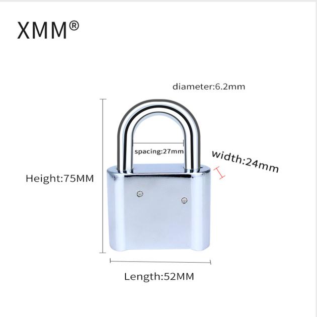 Top security 4 digit cipher padlock Combination lock XMM-8083