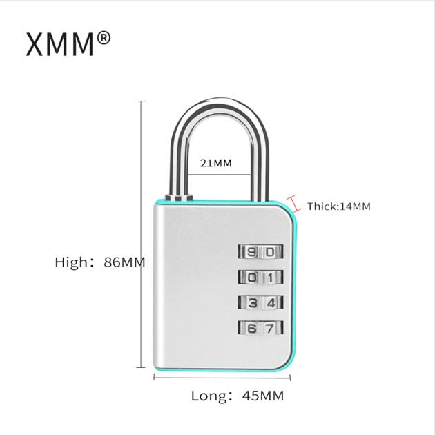 Zinc Alloy Combination Padlocks Password Locks