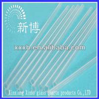 thick wall glass tube with open ends