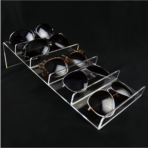 Customized Clear Acrylic Eyewear Display Tray