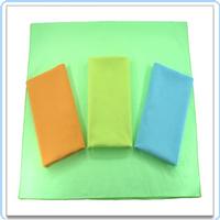 Suede bath towel