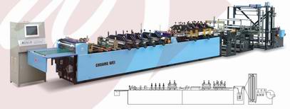 CWZD-A three side& sealing bag making machine