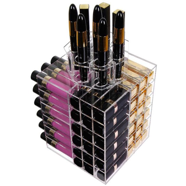 Customized Rotating Acrylic Lipstick Holder Acryl
