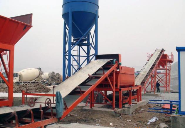 WCD800 Stabilized Soil Batching Plant