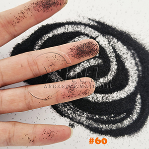 Bright Black Fused Alumina #24 #30 #36 #46 Sandblasting Rust Removal Wear-resistant Black Corundum