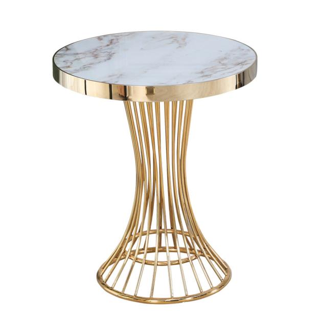 Marble top coffee table